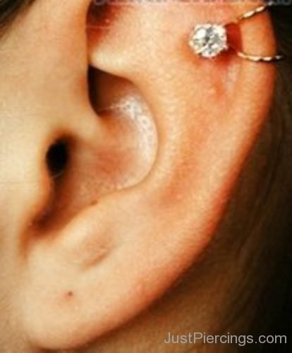 Beautiful Cartilage Piercing-JP1009