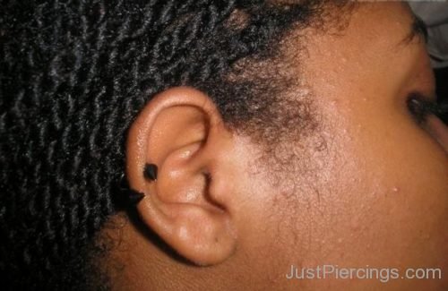 Cartilage Piercing With Spike Loop-JP1029