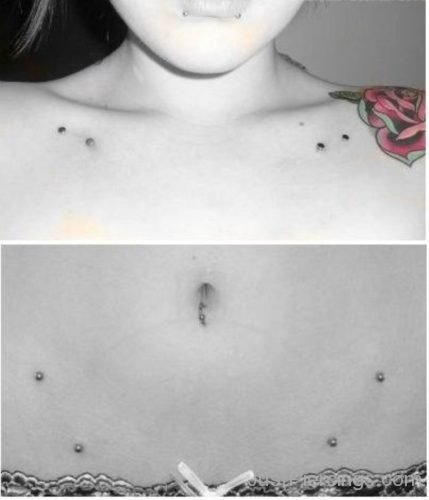 Collar Bone And Hip Piercing-JP103