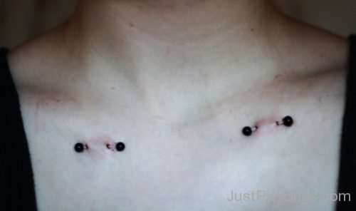 Collar Bone Piercing For Ladies-JP115