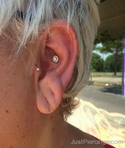 Conch And Tragus Piercing-JP1041