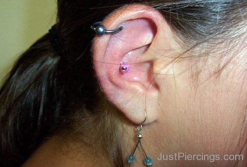 Helix And Conch And Lobe Piercing-JP1104