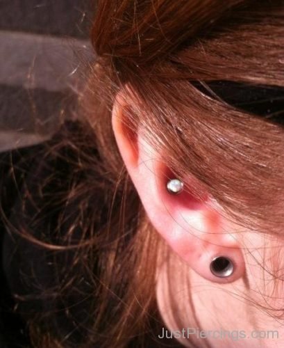 Lobe And Conch Piercing-JP1142