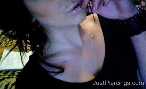 Septum And Collarbone Piercing-JP1161