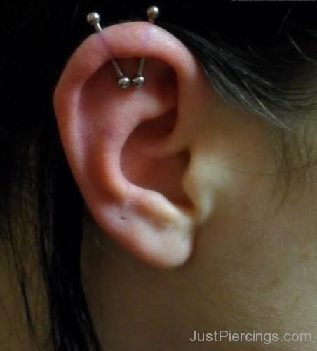 Barbell Ear Piercing-JP1025