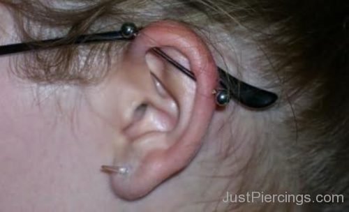 Captivating Industrial Ear Piercing-JP1059