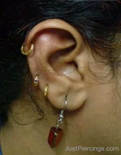 Cartilage, Lobe And Ear Piercing-JP1037