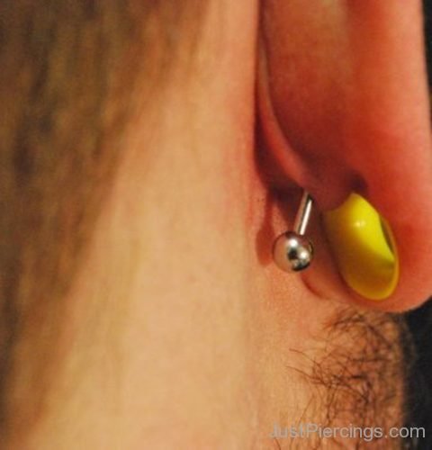 Conch Piercing For Men