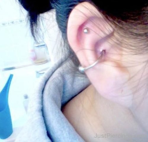 Conch Piercing For women-JP1054