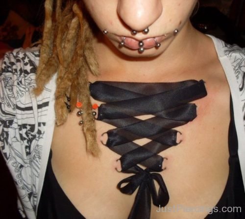 Corset  And Septum Piercing-JP1037