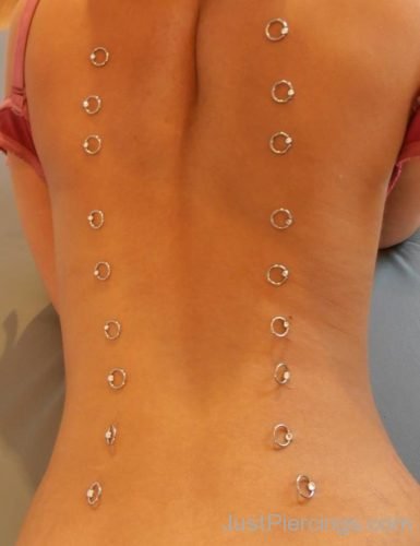 Corset Piercing With Captive Bead Ring-JP1084