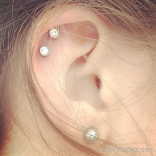 Dual Cartilage And Ear Piercing-JP1057