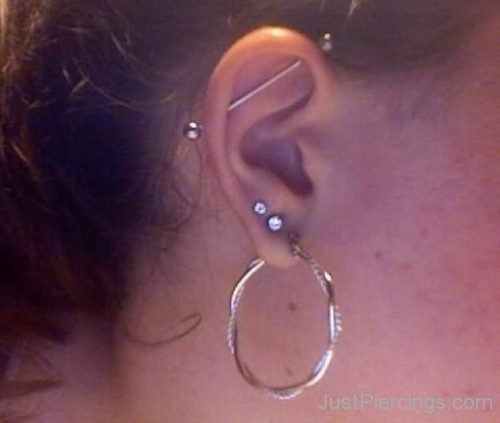 Ear Piercing Industrial And Lobes-JP1191