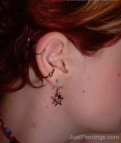 Helix,Conch And Lobe Piercing-JP1162