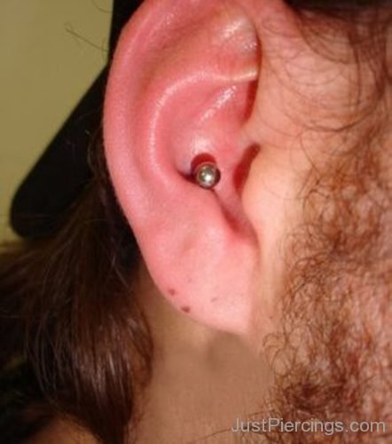 Inner Conch Piercing For Men-JP1116