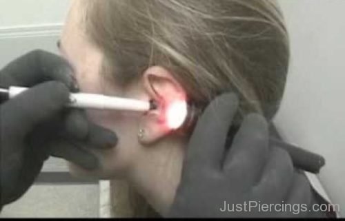 Lobe And Conch Piercing  45-JP1192