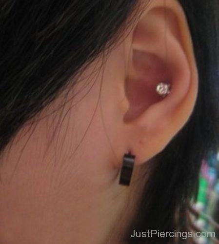 Lobe And Conch Piercing Close-Up-JP1193