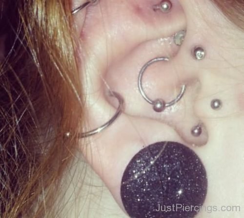 Multiple Ear Ear Piercing-JP1106