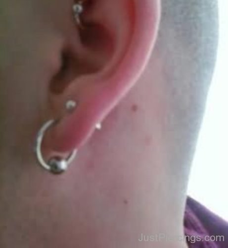 Rook And Lobe Ear Piercing-JP1131