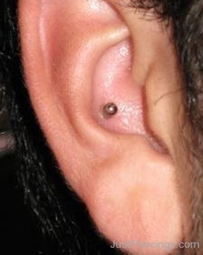 Simple And Fair Ear Piercing-JP1224