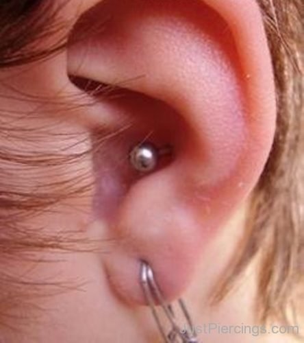 Teen Blonde Ear Piercing-JP1228