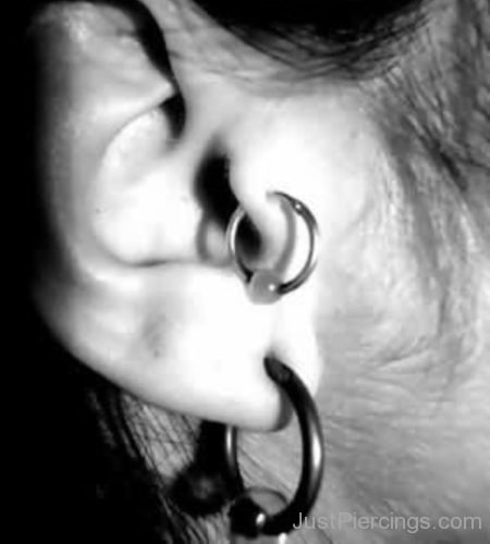 Tragus And Lobe Ear Piercing-JP1173