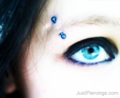 Vertical Eyebrow Piercing 10-JP1186